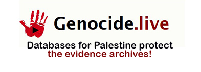 Databases for Palestine protect the evidence archives!